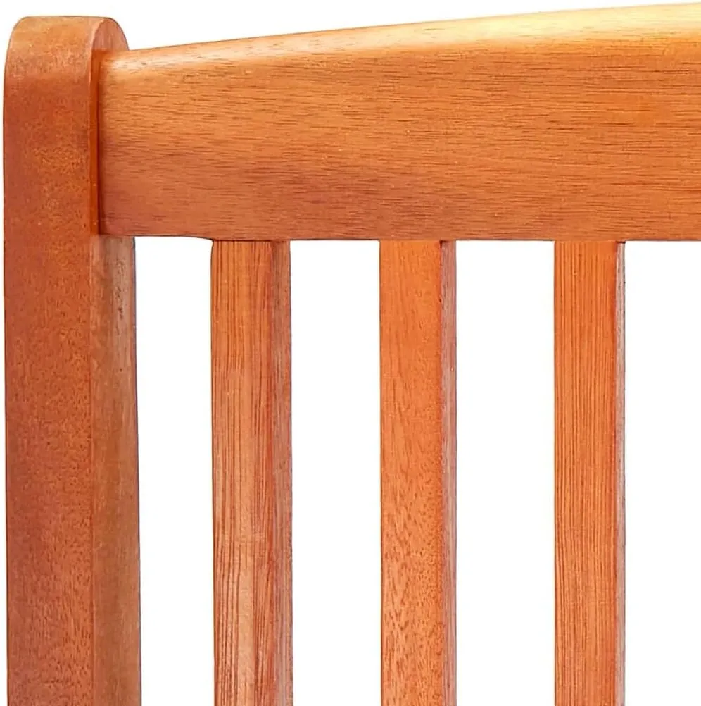 fire Pit Chairs,high Chair,Patio Furniture,Beach Chair,Folding Patio Chairs 8 pcs Solid Eucalyptus WoodFor Gardens, patios, Balconies