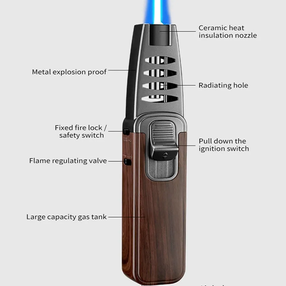 Fireblaze Lighter, Adjustable Waterproof Fire Blaze Lighter for Outdoor Activities (A)