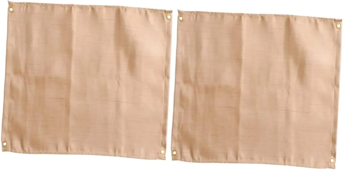 Firefighting Blanket 2 Pieces 45x45cm Insulation Blankets for Outdoor Fire Resistance Blanket