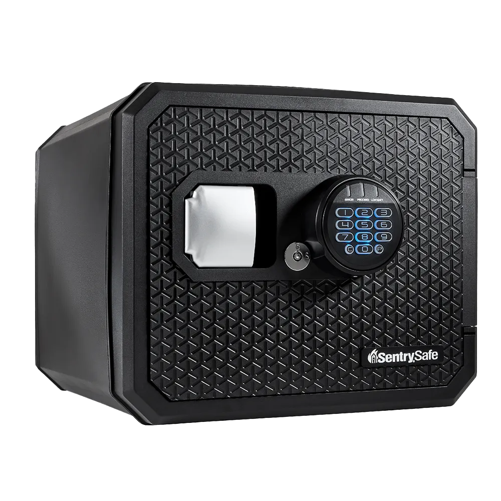 Fireproof and Waterproof Safe with Backlit Digital Keypad and Override Key FPW082HTC
