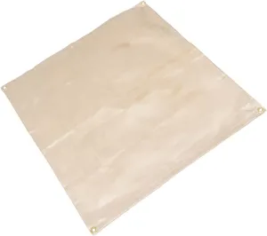 Fireproof Mat BBQ Cover Flame Resistant Blanket for Fire Pit Bonfire Stand Sheet