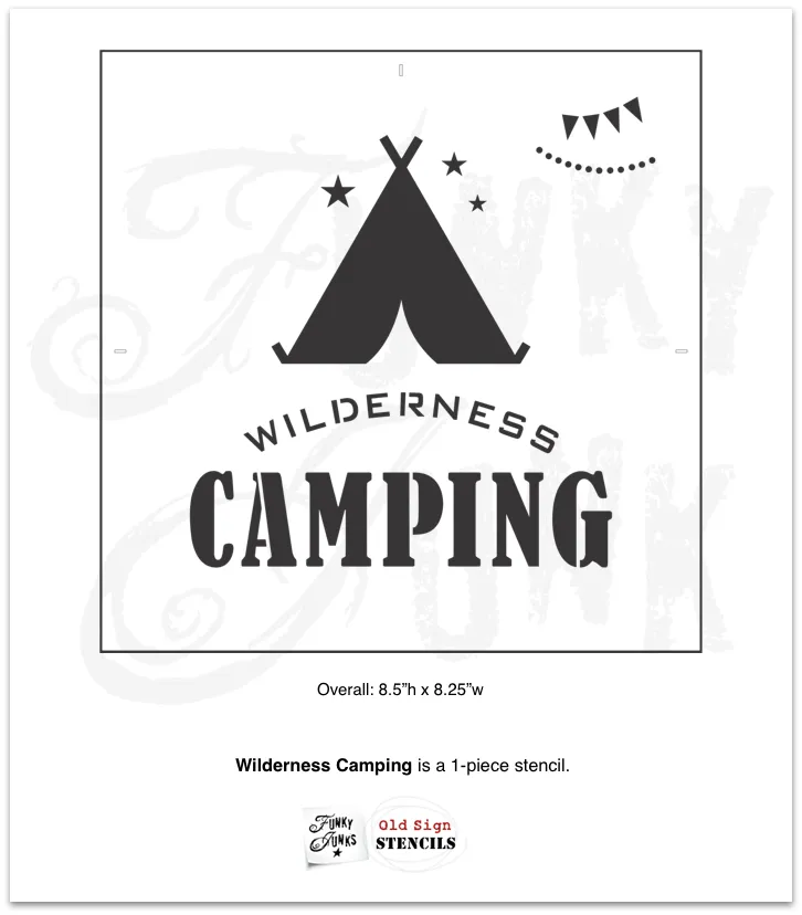 FJ119 Funky Junk's Wilderness Camping