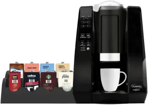 FLAVIA Aroma Single-Serve Coffee Brewer with 134 Drinks works with Freshpacks, Black