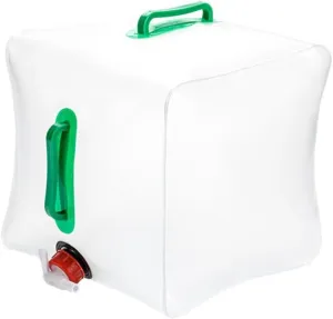 Foldable Water Bag Outdoor Supply Collapsible Water Tank 5 Gallon Water Jug Alternative