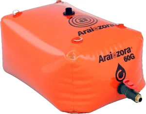 Foldable Water Bladder Tank,60 Gal/240L Portable Large Capacity Soft Water Bag Storage Container