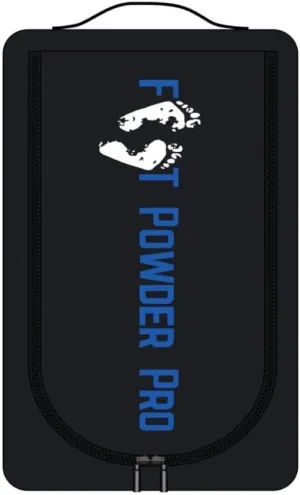 Foot Powder Case - No Mess, No Waste, Simply Slip Your Foot In, Tap and Go, No Smelly Feet, Stay Hygienic Without Any Mess