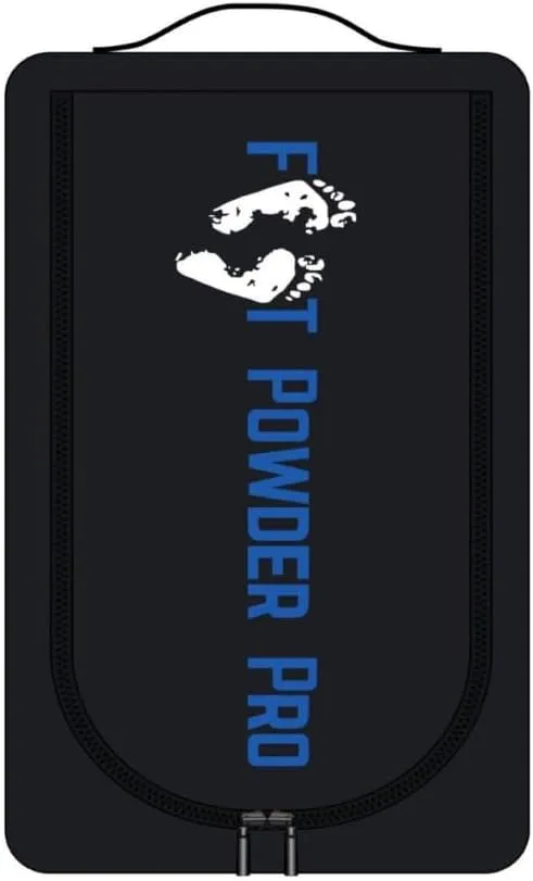 Foot Powder Case - No Mess, No Waste, Simply Slip Your Foot In, Tap and Go, No Smelly Feet, Stay Hygienic Without Any Mess