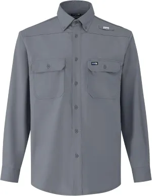FR Ristop Shirts for Men 6.5oz 100% Cotton Flame Resistant Fr Shirts NFPA2112 Men's Fire Retardant Welding Shirt