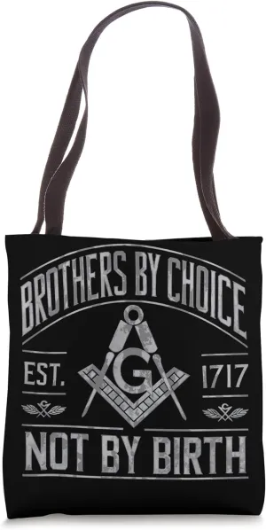 Freemason Masonic Fraternal Freemasonry Square Compass Tote Bag