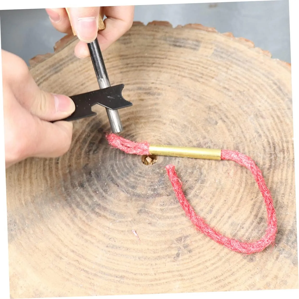 Fuse Camping Campfire Starter Matches Light Fire Rope Stick Outdoor Hiking Waxed Fire Rope Survival Fire