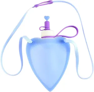 GALPADA Portable Folding Silicon Kettle Collapsible Water Bottle Travel Kettle