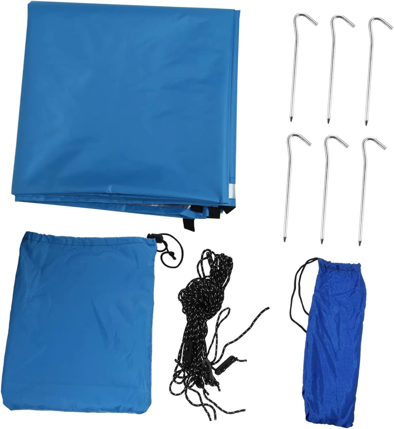GANAZONO Camping Tarp Waterproof Hammock Rain Fly Shelter for Sun Protection Perfect for Beach Camping