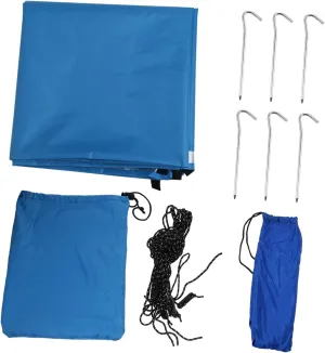 GANAZONO Camping Tarp Waterproof Hammock Rain Fly Shelter for Sun Protection Perfect for Beach Camping