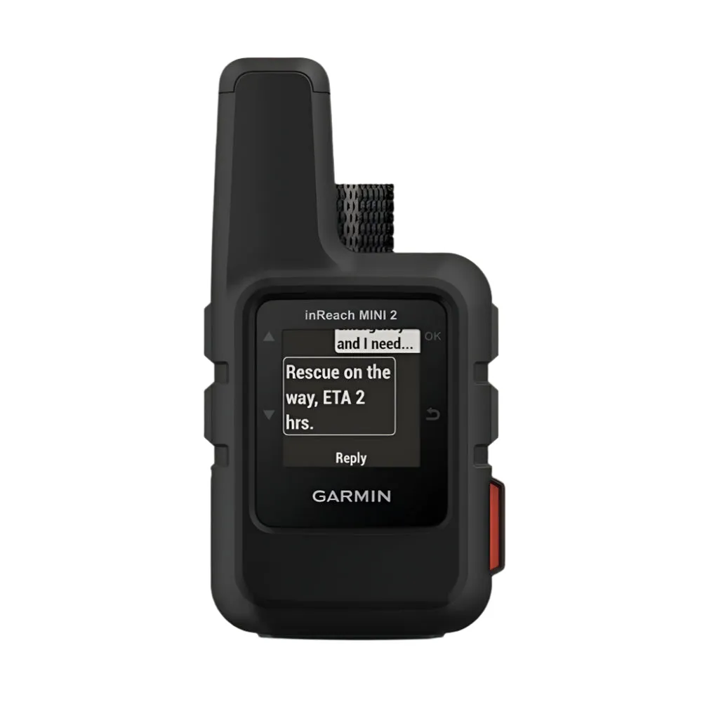 Garmin In-Reach Mini 2 Black Hiking Handheld Lightweight and Compact Satellite Communicator -010-02602-01