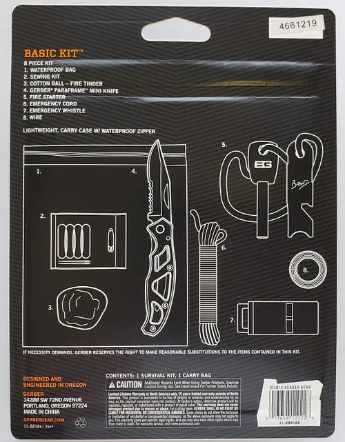 Gerber Bear Grylls Basic Survival Kit