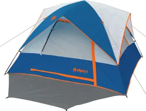 Gigatent 4 Person Camping Tent – Spacious, Lightweight, Heavy Duty Backpacking Tent - Weather and Flame Resistant Outdoor Hiking Dome Tent – Fast and Easy Set-Up – 8’x8’ Floor, 56” Height