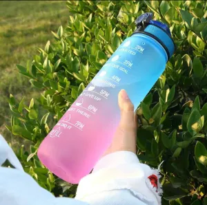 Gradient water bottle