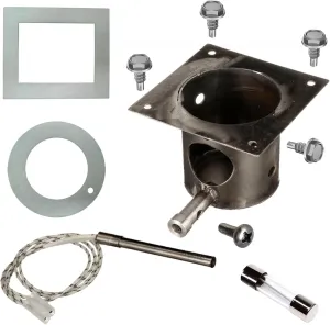 Grill Parts For Less Hot Rod Igniter & Burn Pot Kit for Most Cabelas Pellet Grills