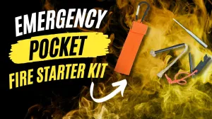 Group discount Fire Starter Multi-device compatible Pocket Kit Emergency