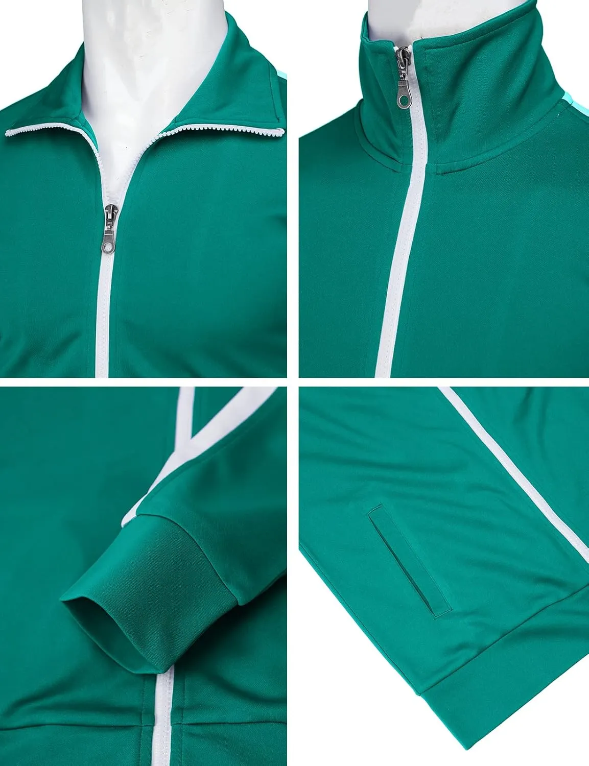 H2H Mens Active Slim Fit Track Lightweight Jacket Zip-up Long Sleeve