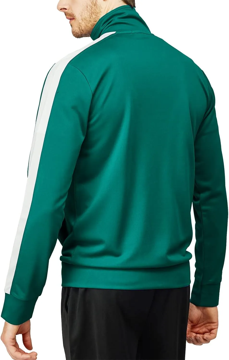 H2H Mens Active Slim Fit Track Lightweight Jacket Zip-up Long Sleeve
