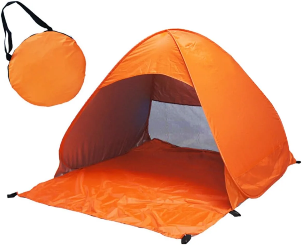 HANABASS Automatic up Instant Tent Portable Sun Shade Beach Canopy Rugged Structure Anti-uv Coating