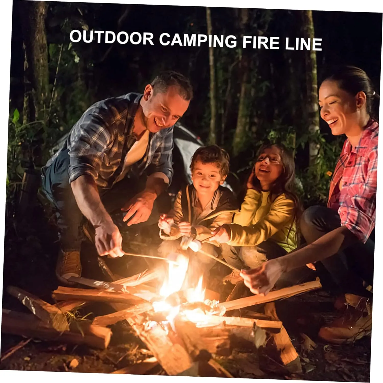 HANABASS Picnic Barbecue Rope Camping Stove Fire Logs Emergency Waterproof Lighter Fire Starting Rope Backing