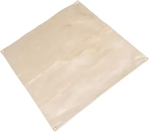 Happyyami Fire Retardant Fabric Blanket BBQ Grill Mats for Fire Safety Flame Resistant Mat