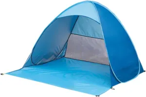 Happyyami Sun Canopy Sun Shelter Tent Automatic Beach Tent Instant Setup Waterproof Lightweight Tent for Outdoor Camping