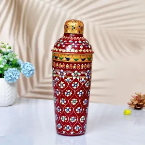 HARE KRISHAN CRAFTS Aluminium Water Bottle 27x7 Leakproof Reusable Flask for Hydration OnTheGo