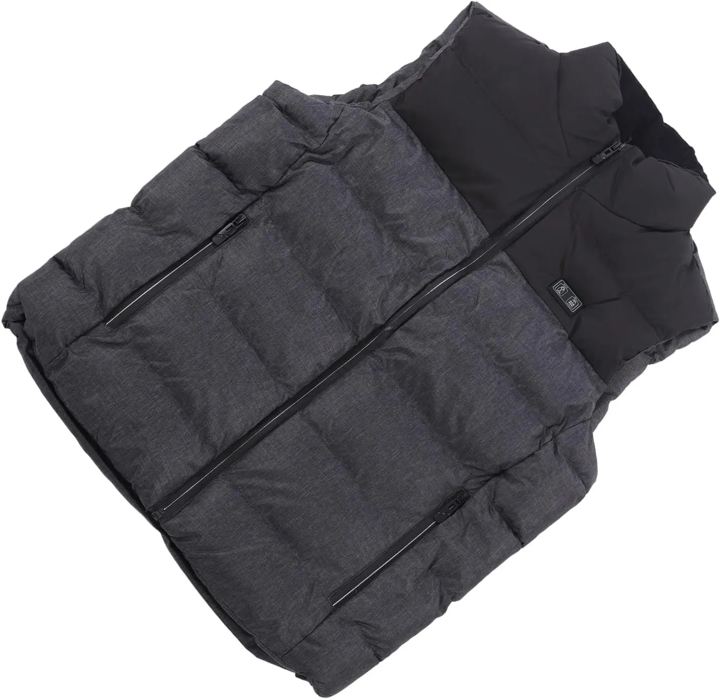 Heated Vest, Heated Vest 15 Zone Digital Switch Lightweight Overheat for Fishing (2XL)