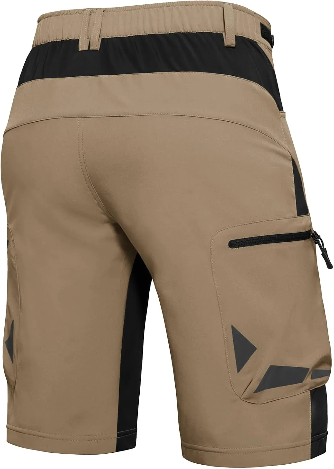 Hiauspor Mens Hiking Cargo Shorts Lightweight Water-Resistant Stretch Quick Dry for Casual Golf Fishing Tactical Bike Outdoor