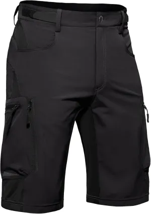 Hiauspor Mens Hiking Cargo Shorts Lightweight Water-Resistant Stretch Quick Dry for Casual Golf Fishing Tactical Bike Outdoor