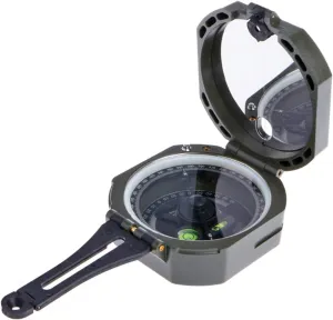High Precision Pocket Transit Geological Compass Scale 0-360 Degrees Lightweight Compact Small and Easy to Carry
