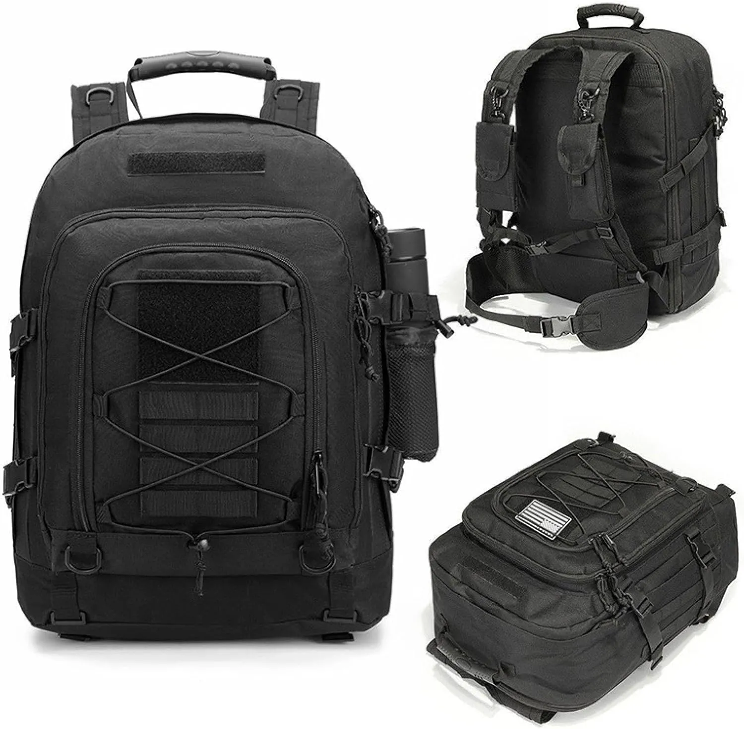 Hiking backpack, outdoor sports backpack, hiking bag, cycling bag, 45L large capacity expandable