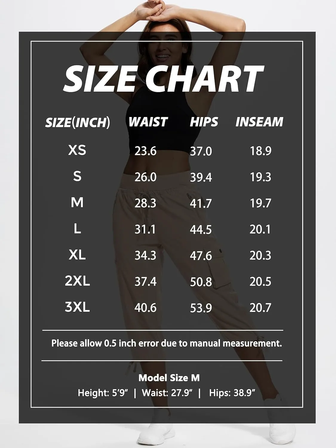 Hiking Capris for Women with Pockets Lightweight Quick Dry Cargo Capri Travel Pants Women Casual Women's Capris