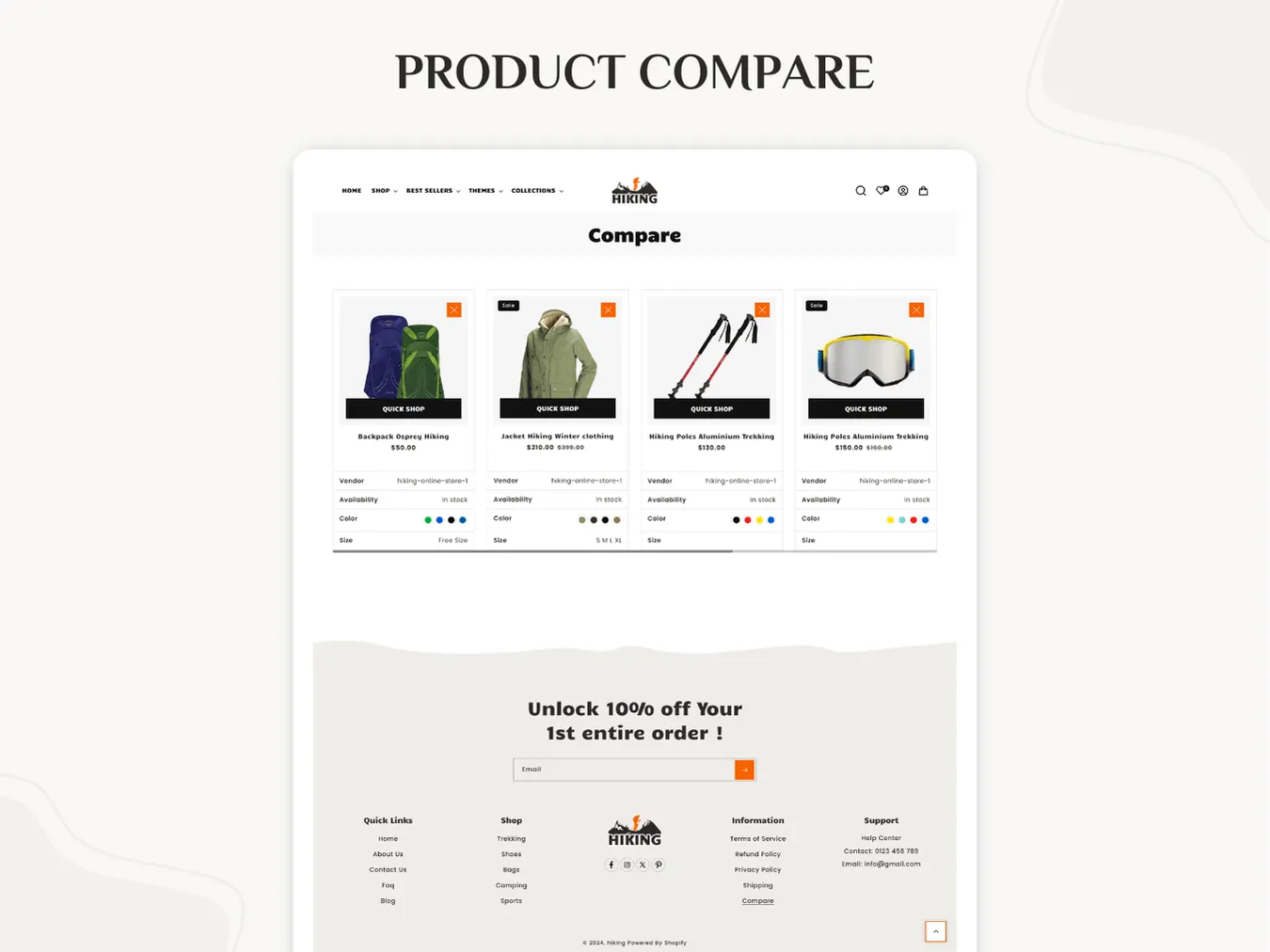 Hiking - Hiking & Mountain Trekking | Shopify 2.0 Theme
