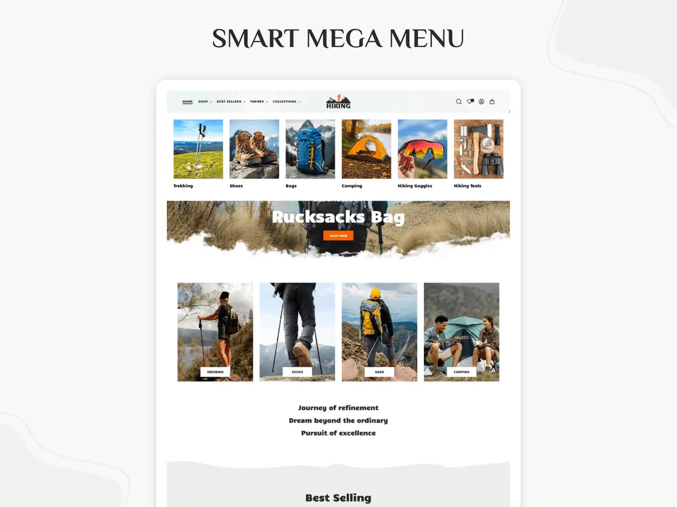 Hiking - Hiking & Mountain Trekking | Shopify 2.0 Theme