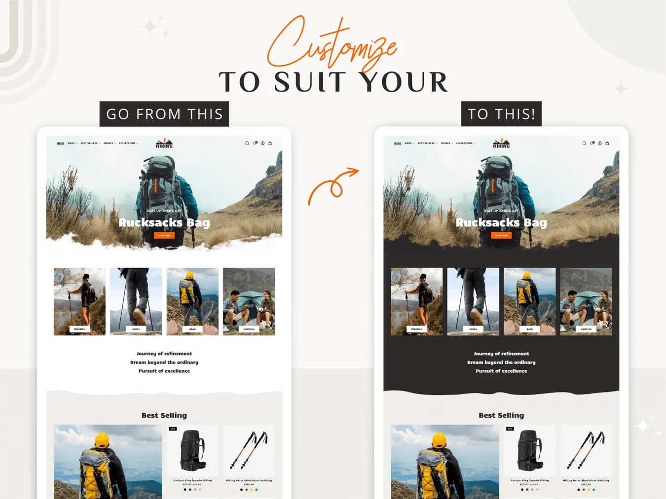 Hiking - Hiking & Mountain Trekking | Shopify 2.0 Theme