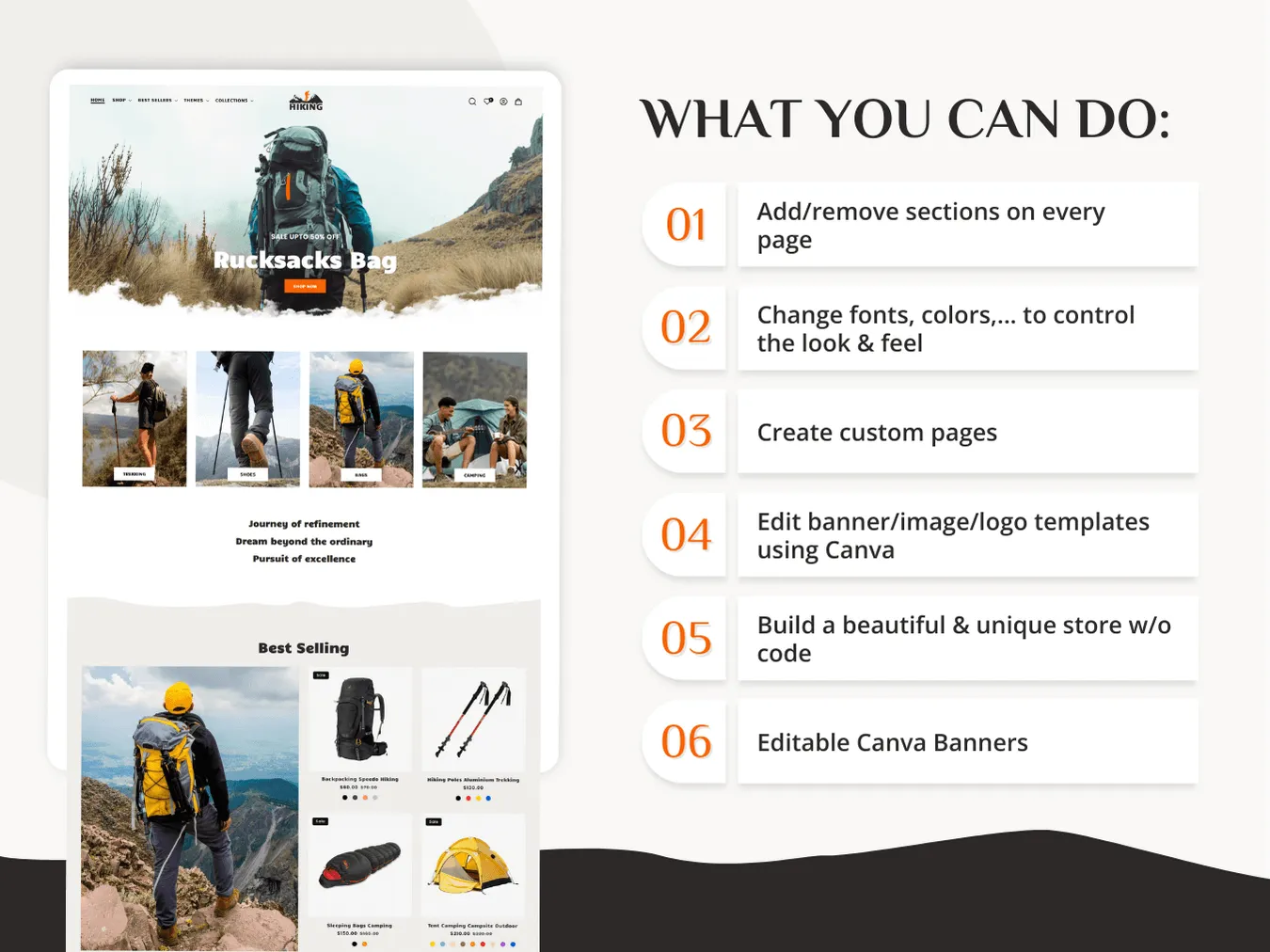 Hiking - Hiking & Mountain Trekking | Shopify 2.0 Theme