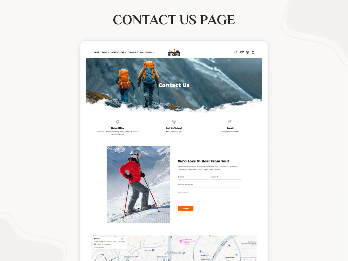 Hiking - Hiking & Mountain Trekking | Shopify 2.0 Theme