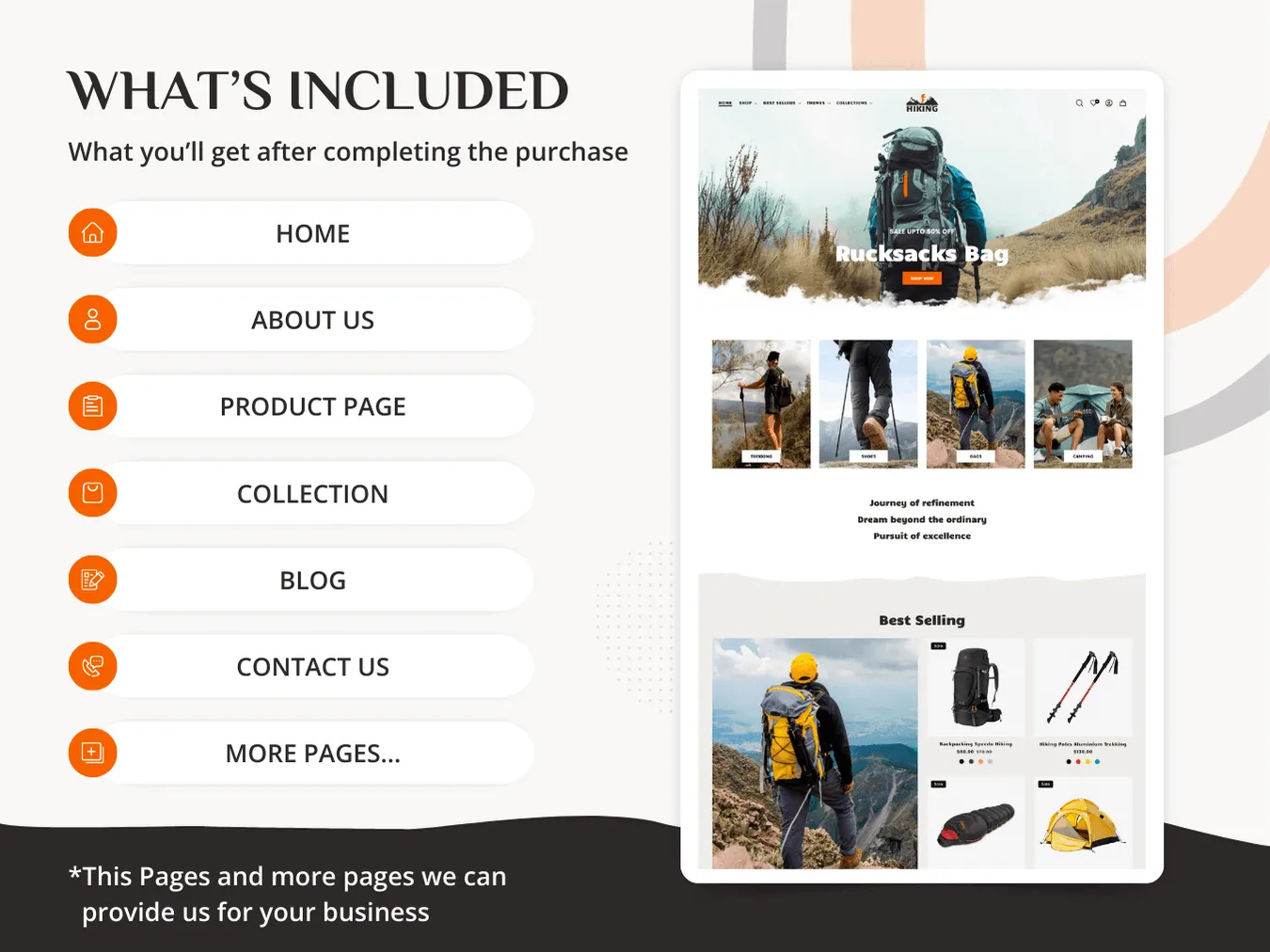 Hiking - Hiking & Mountain Trekking | Shopify 2.0 Theme