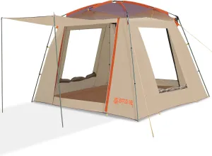 Himalaya Family Tent for Camping, 4 Person Cabin Tent Camping Tent Easy Setup Portable Ventilation Waterproof for Outdoor Camping Hiking Picnic