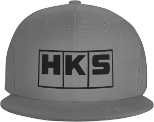 Hks Japanese Aftermarked Car Parts Flag Baseball Cap Fashion for Men Trucker Sun Visor Cap