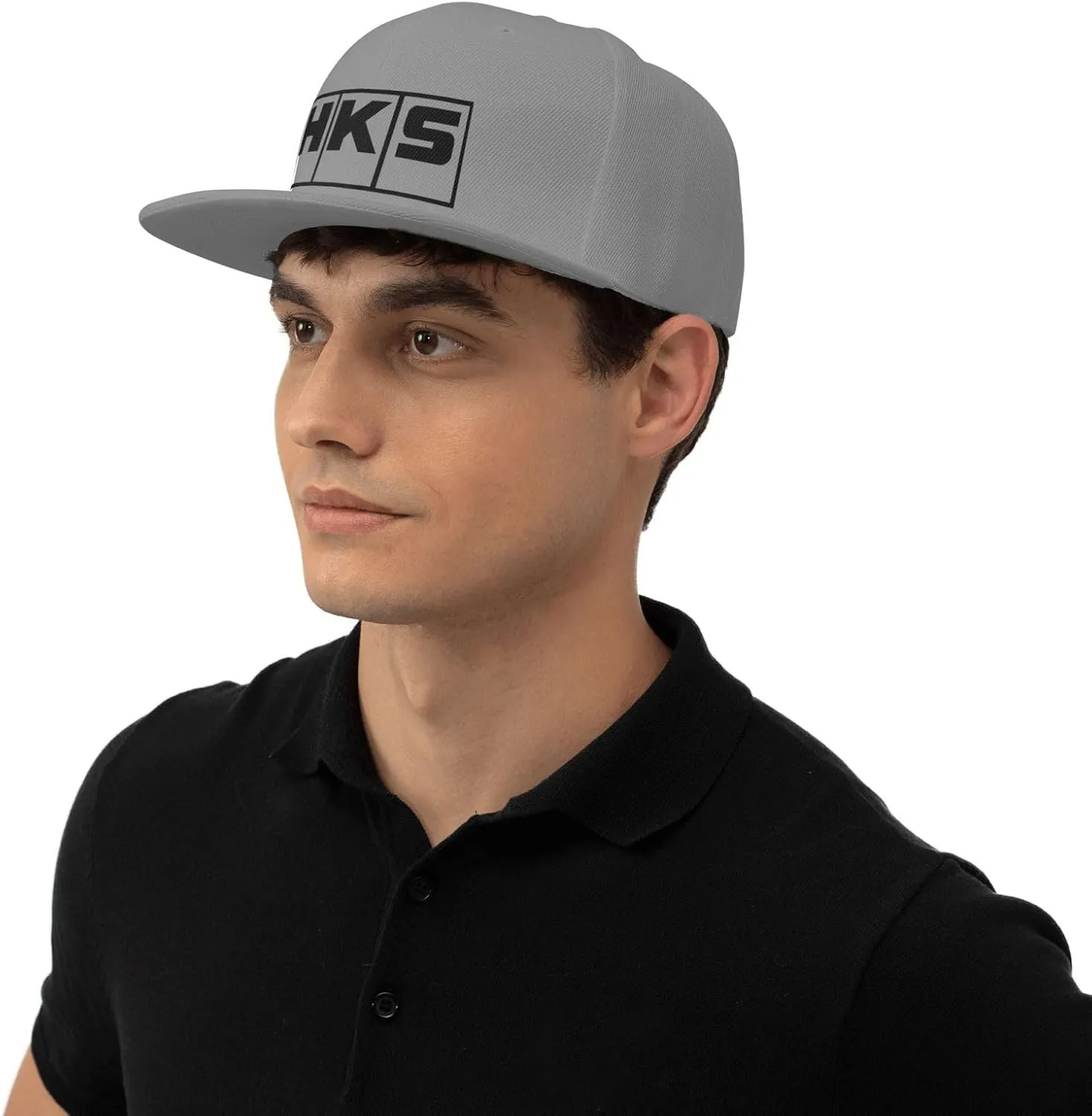 Hks Japanese Aftermarked Car Parts Flag Baseball Cap Fashion for Men Trucker Sun Visor Cap