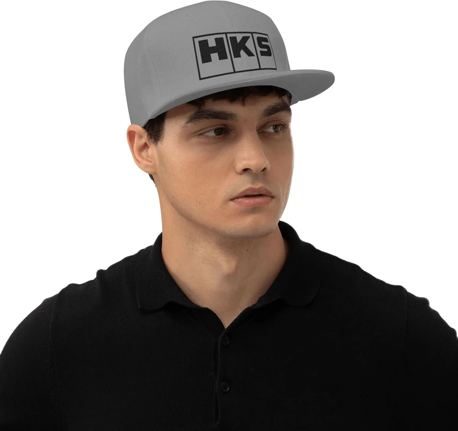 Hks Japanese Aftermarked Car Parts Flag Baseball Cap Fashion for Men Trucker Sun Visor Cap
