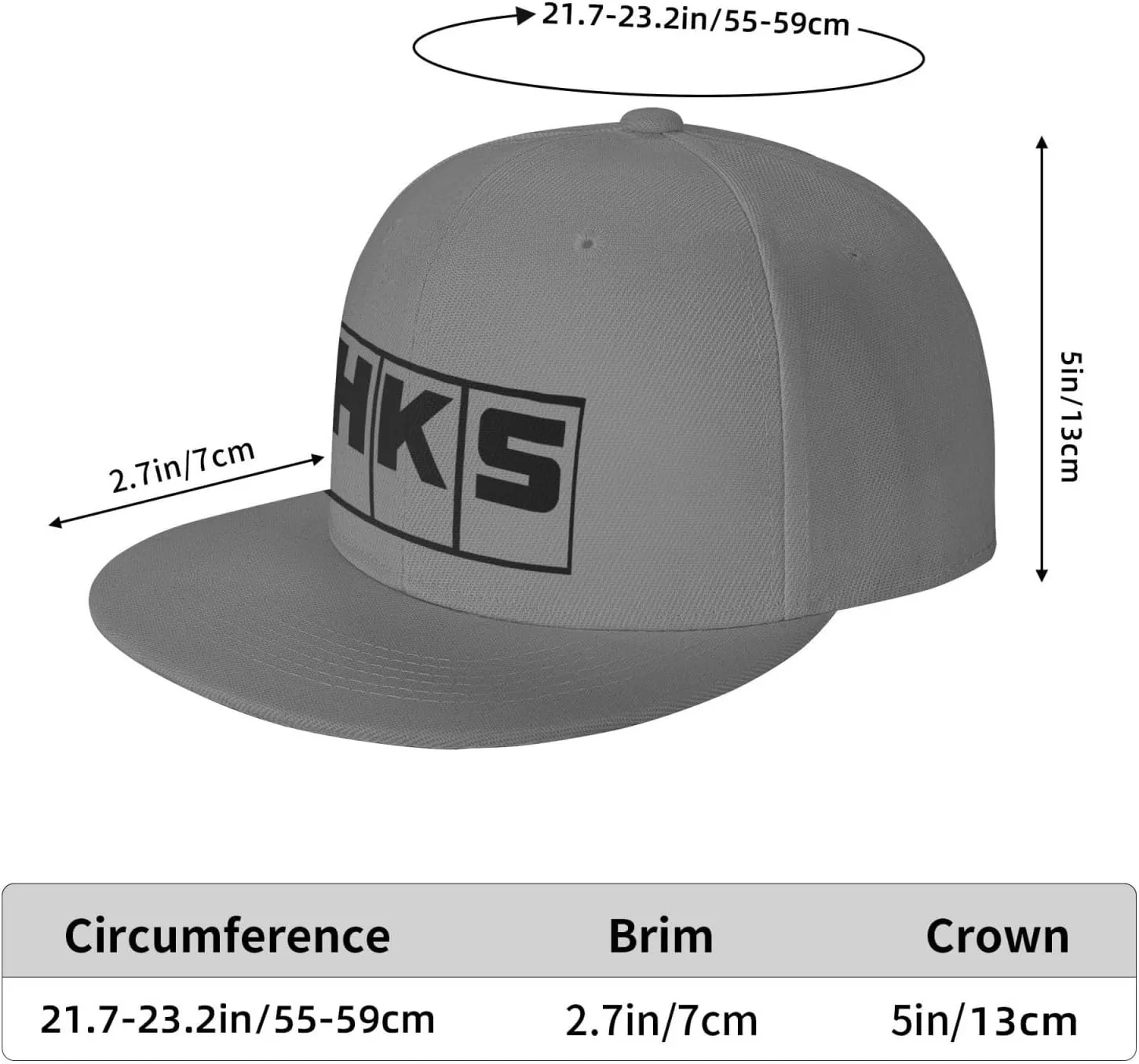 Hks Japanese Aftermarked Car Parts Flag Baseball Cap Fashion for Men Trucker Sun Visor Cap