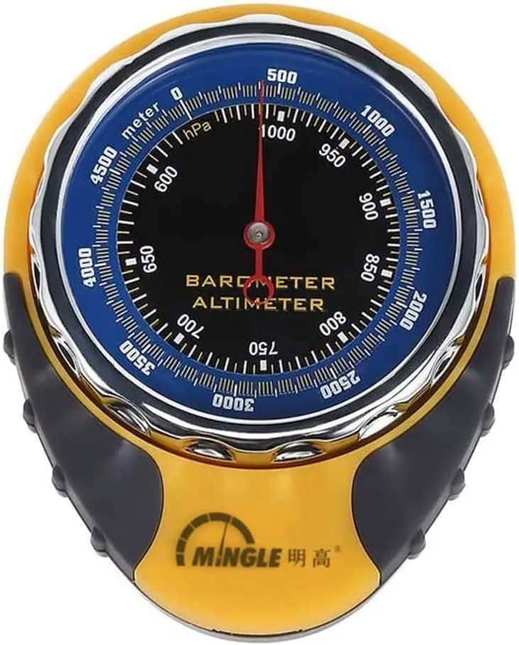HXBER Portable Multi Functional Digital Altimeter Barometer for Outdoor Camping Hiking Climbing