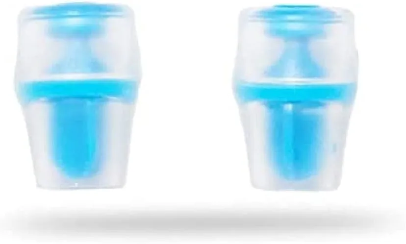 HydraPak UltraFlask Speed 500ml 2-Pack (500 ml/17 oz), Malibu Blue & Bite Valve Replacement Sheath - for Hydration Reservoir Soft Flask - 2 Pack, Clear (A181)