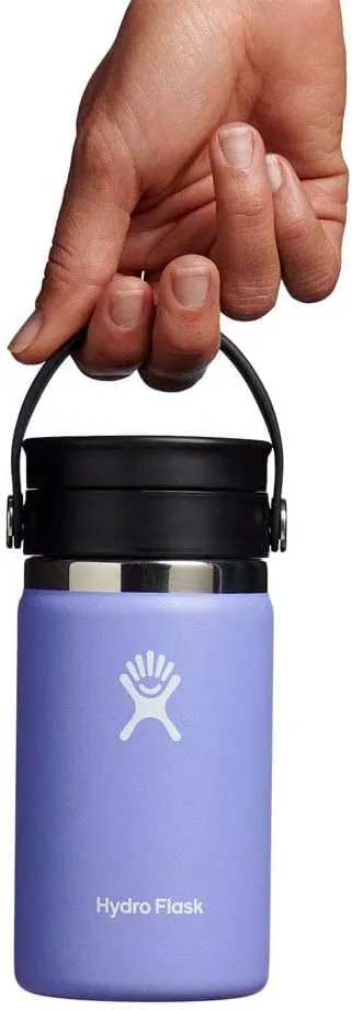 Hydro Flask 12 oz Wide Mouth with Flex Sip Lid Stainless Steel Reusable Water Bottle Lupine - Vacuum Insulated, Dishwasher Safe, BPA-Free, Non-Toxic